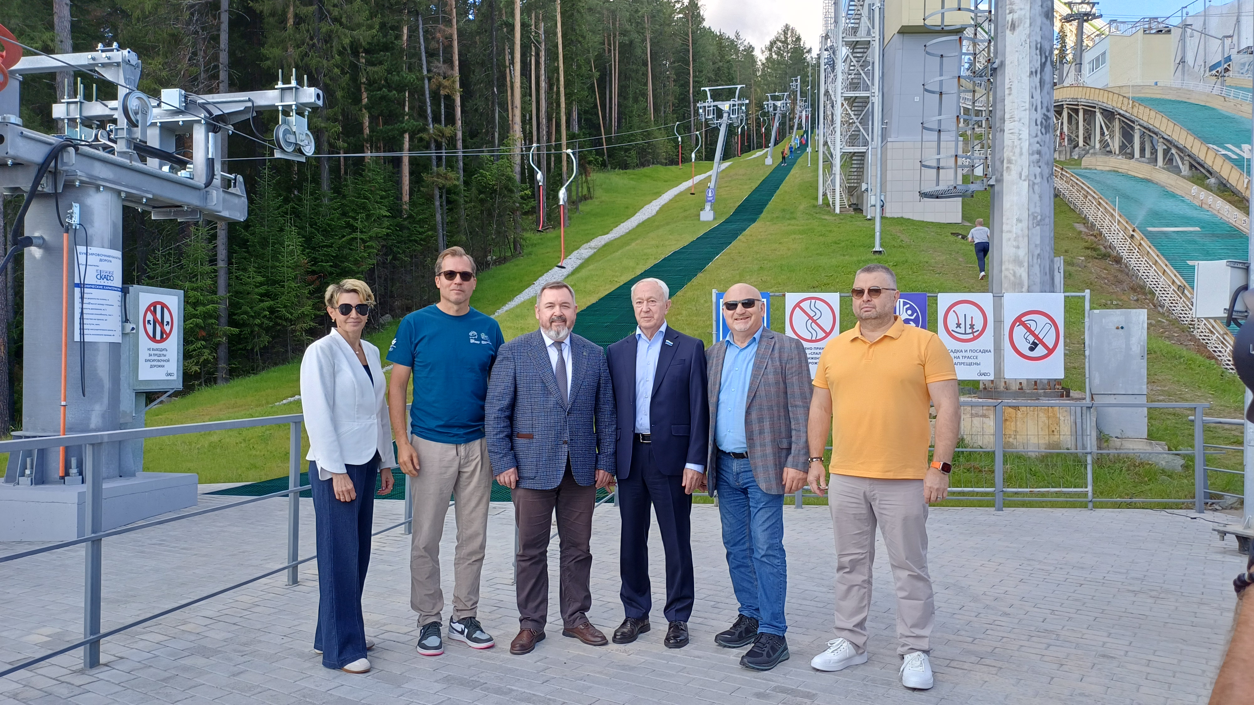 Техническое обновление — на комплексе официально запустили новую буксировочную канатную дорогу